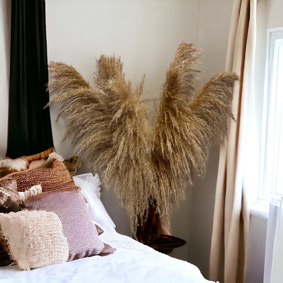 Natural Pampas Grass- 3 Stems - Picture 9 of 13